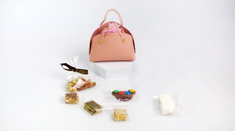 Garangao Mini Leather Bag Pink Sweet Love - Garangao حقيبة جلدية صغيرة وردي Sweet Love