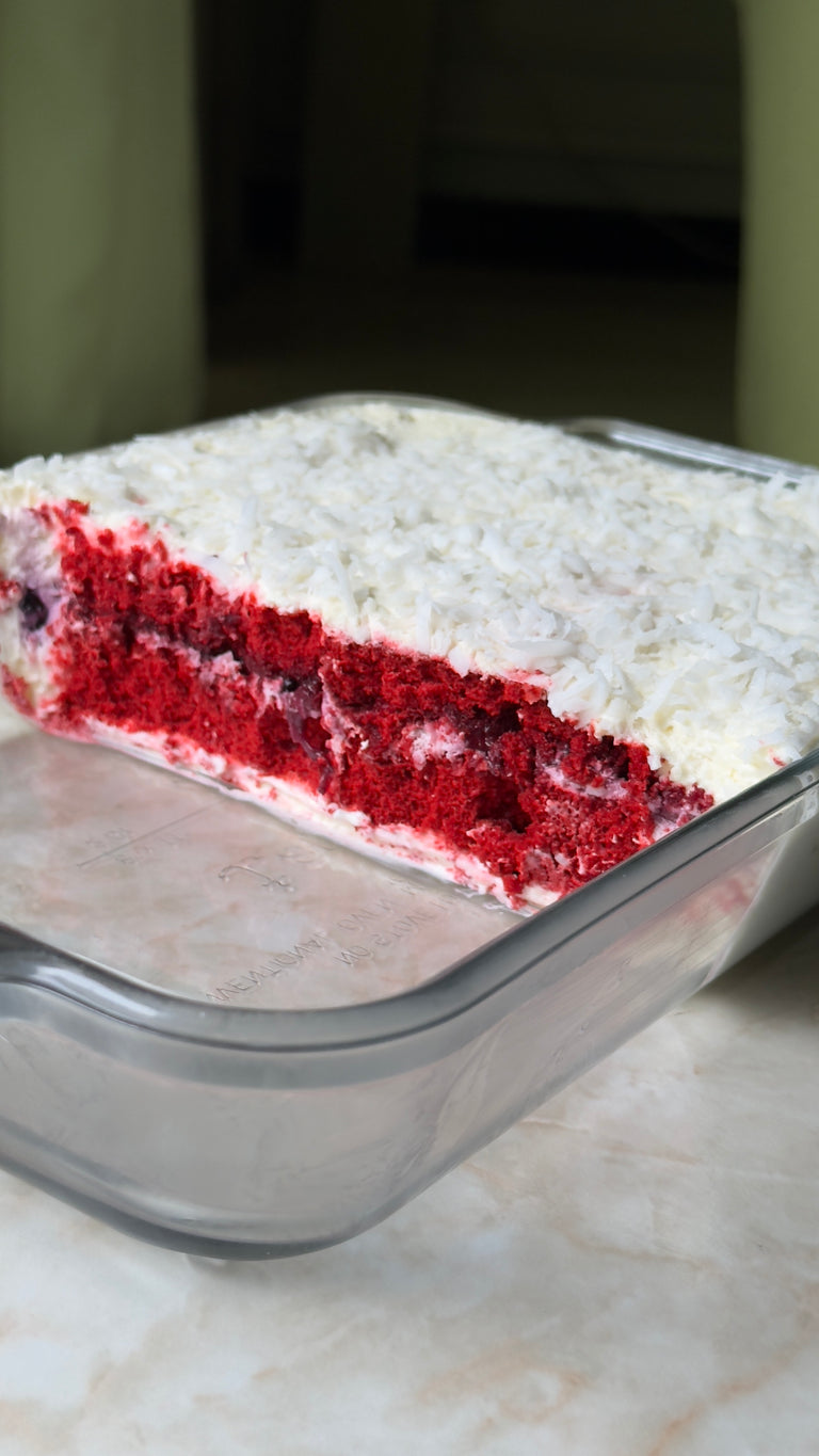 Coconut Raspberry Cake كيكة جوزالهند بالرازبيري