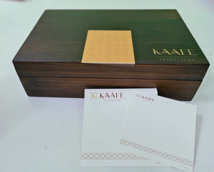 Kaafe VIP Wooden Gift Box - صندوق هدايا خشبي VIP من كاف