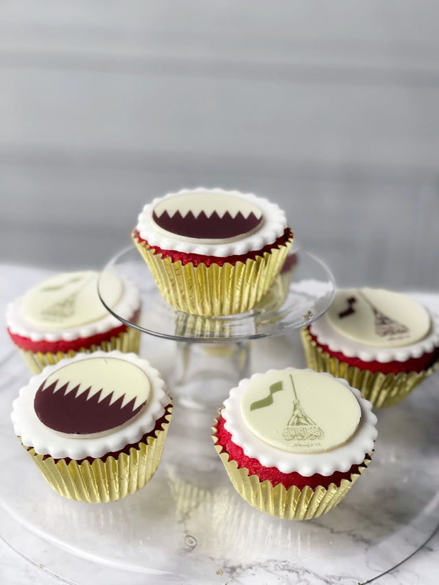 National day cup cake