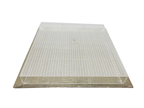 Metal tray with Acrylic Cover II صينية معدنية بغطاء أكريليك II