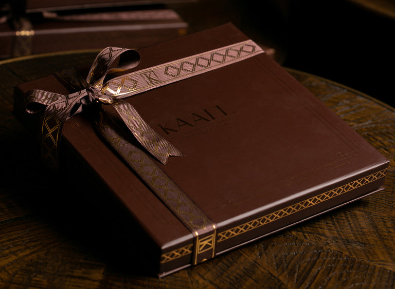 KAAFE Branded Luxury Chocolate Box -علبة شوكولاتة فاخرة تحمل علامة KAAFE
