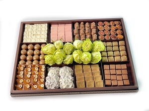 Chocolate Tray with Flowers - صينية شوكولاتة