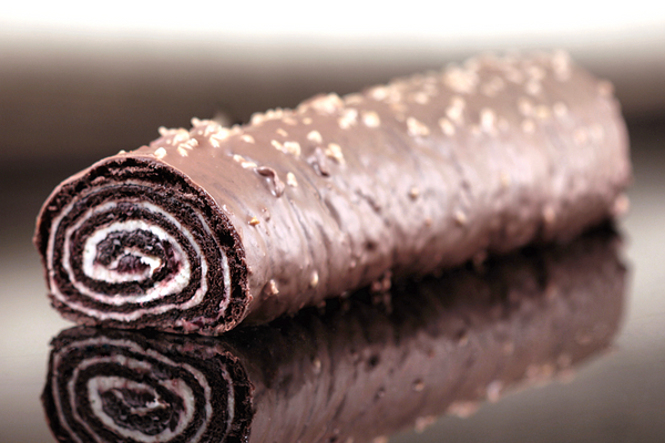Chocolate Swiss Roll - سويس رول شوكولاتة